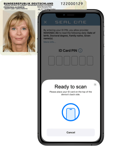 Personalausweis mit App